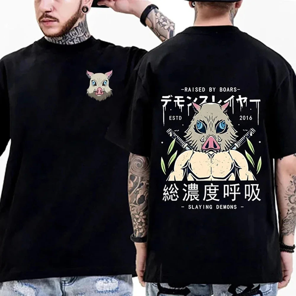 Fashion Men's T-Shirt Print T-Shirt Funny Shirt Gym Beast Oversize Casual Short Sleeve Pure Cotton T-Shirt For Men Tops