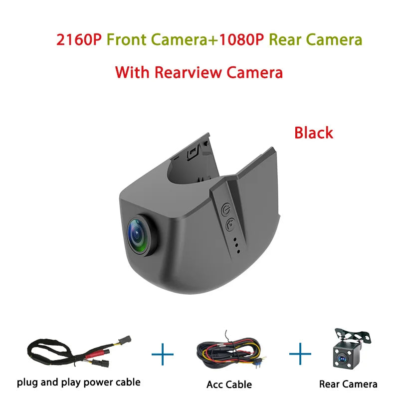 1K 2K 4K Wifi Car Dvr Dash Cam For Audi a1 a3 a4 a5 a6 a7 a8 q3 q5 q7 rs3 rs4 rs5 rs7 tt b5 b6 b7 b8 b9 8v c5 c6 c7 8p 2004-2021