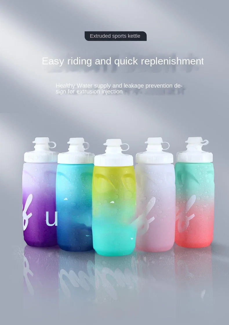 Cycling Insulated Water Bottle Thermal Drink Bottle PP5 Silicone 620ml Fitness Outdoor Sports Bicycle Portable Water Kettle