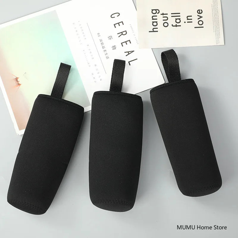 750ML/1000ML/1500ML Mug Bottle Cup Case Bag For Water Bottle Cover Bag Black Bottle Carrier Insulated Bag Sports Bottles Covers