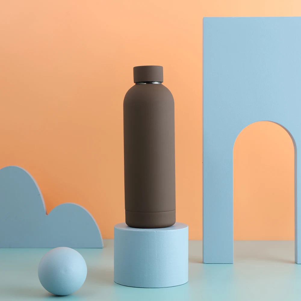 500ml Stainless Steel Insulated Mug Double Wall Vacuum Tumbler Office Home Insulated Coffee Cup Sports Water Bottle