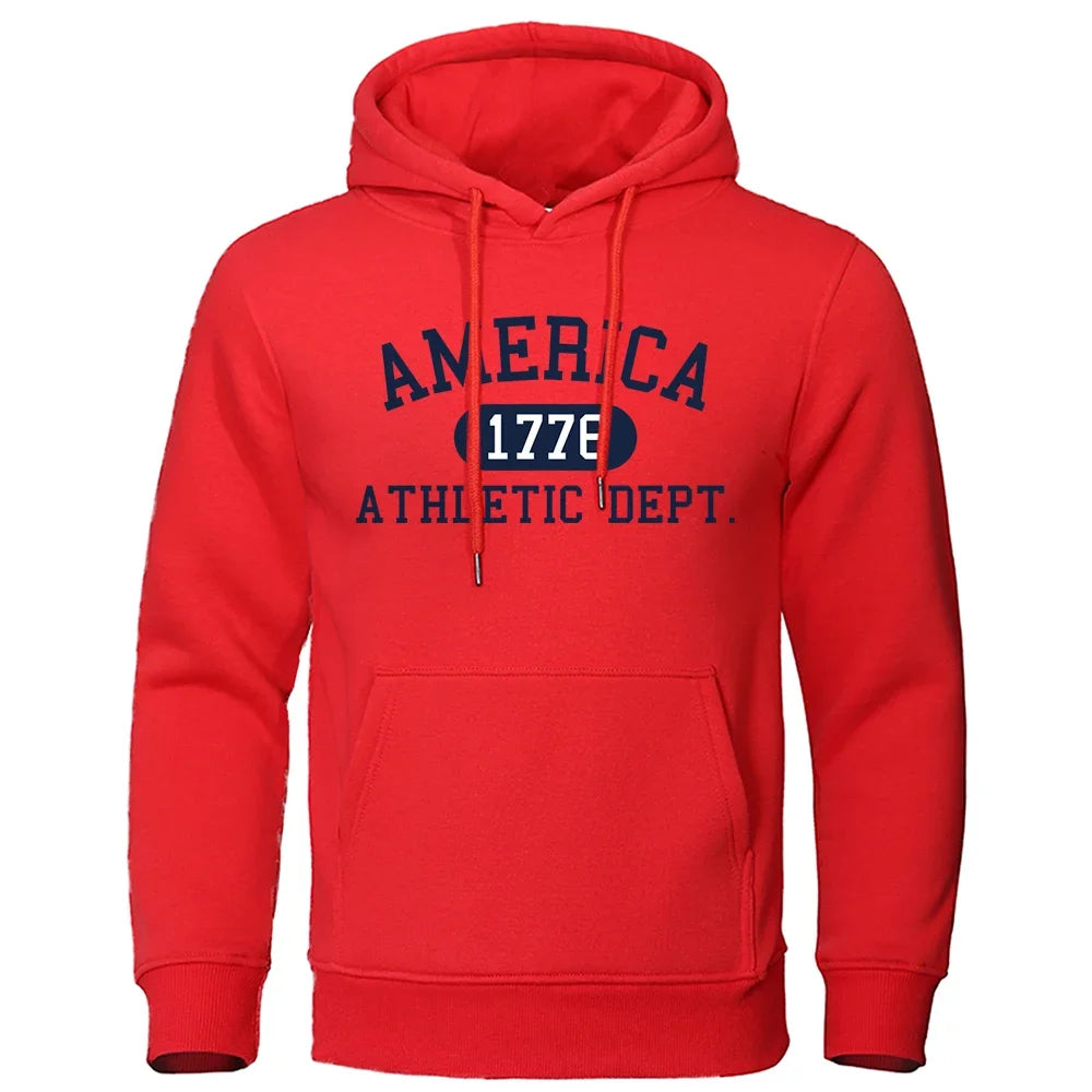Men's Hoodies Fashion Classic Trendy Printed Sportswear Men's Spring and Autumn Hoodies Casual Sportswear Comfortable Loose