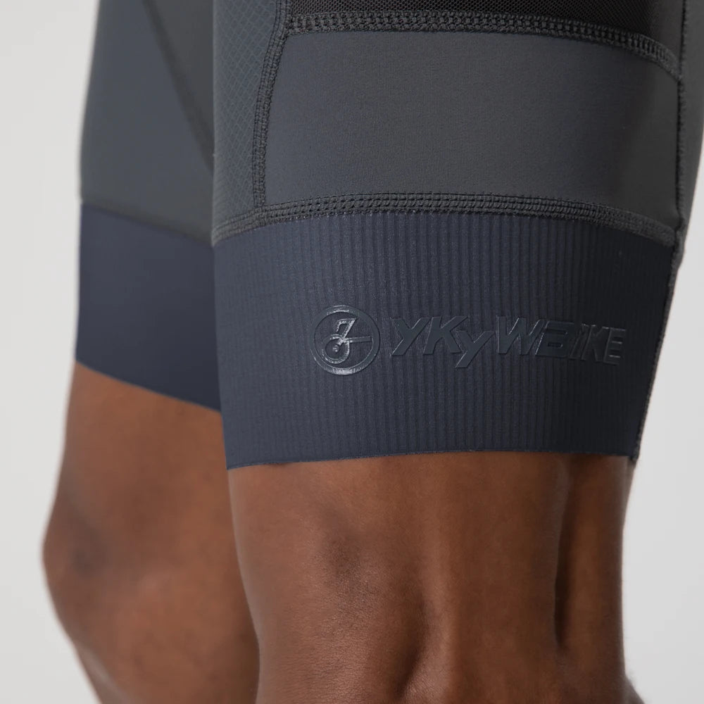 YKYWBIKE Men's Cycling Shorts 2 Pockets Bicycle Shorts Summer Road Bike Short MTB 3D Padded Shockproof Shorts Riding Clothing