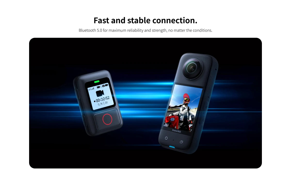 Insta360 GPS Action Remote For X5\X4\X3\Ace Pro 2\ONE X2\ONE RS\GO 3S Insta 360 Original Accessories
