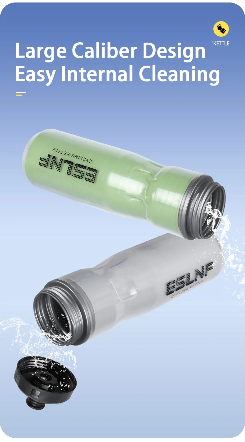 ESLNF Bike Kettle 720ml Mountain Road Bike Outdoor Cycling Kettle PP5 Squeeze Insulated Water Cup Bicycle Water Bottle