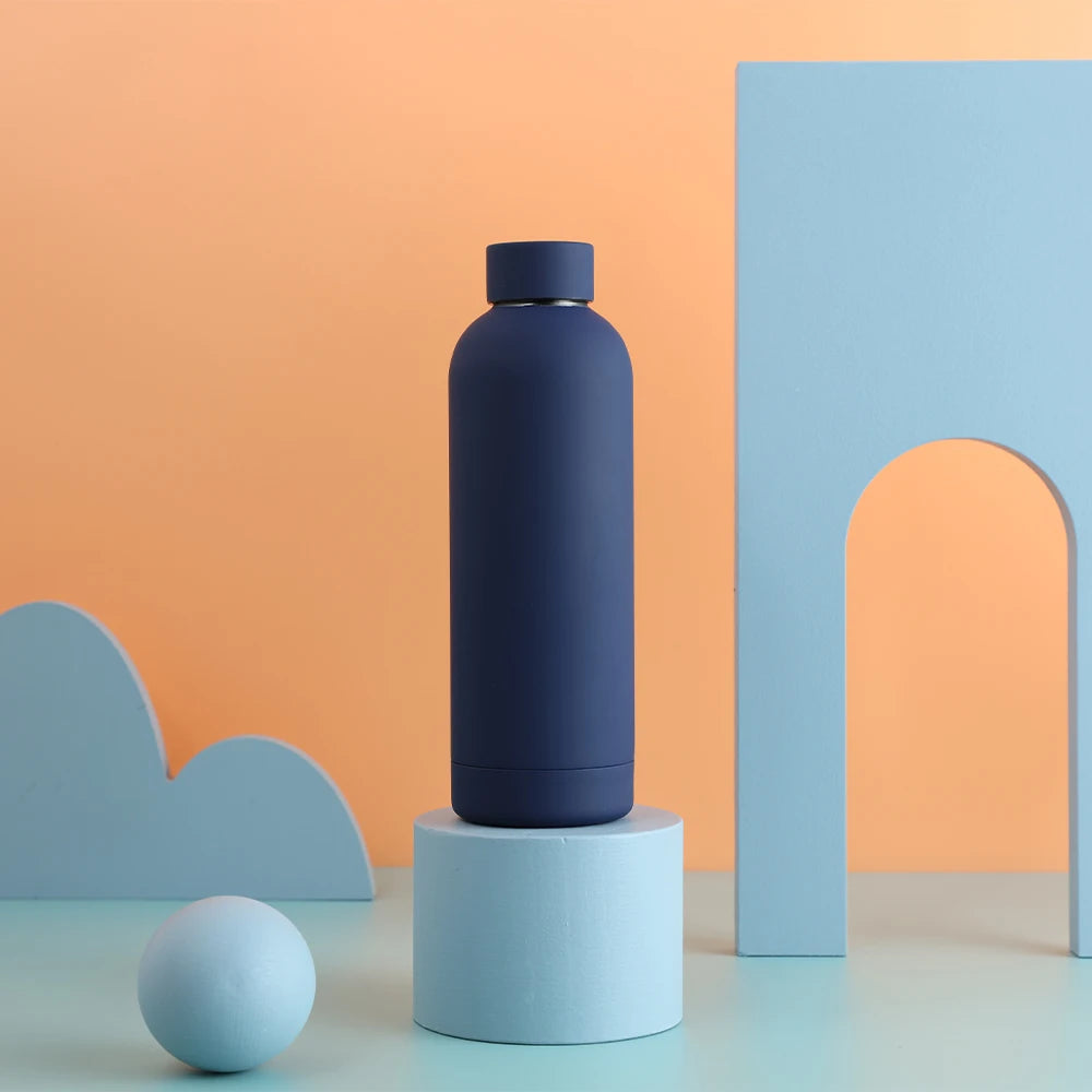 500ml Stainless Steel Insulated Mug Double Wall Vacuum Tumbler Office Home Insulated Coffee Cup Sports Water Bottle