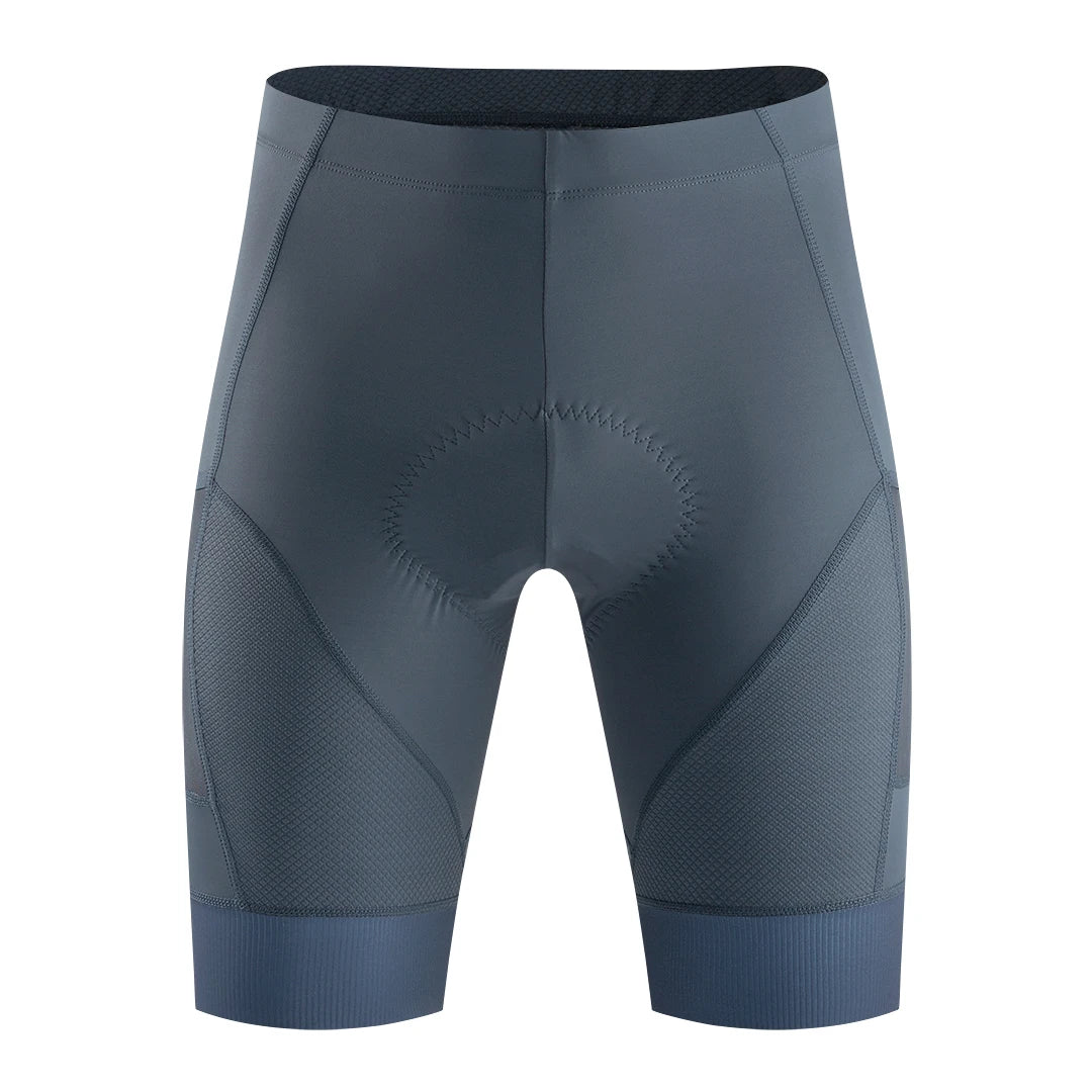 YKYWBIKE Men's Cycling Shorts 2 Pockets Bicycle Shorts Summer Road Bike Short MTB 3D Padded Shockproof Shorts Riding Clothing