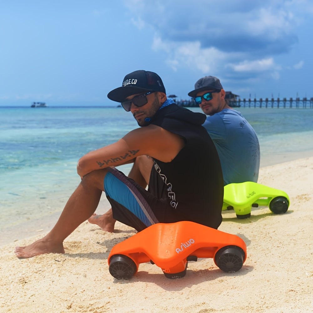 1PC Underwater Scooter Single Motors, Action Camera Compatible, Water Sports Swimming Pool Scuba Diving Underwater Sea Scooter 30m For Water ports Swimming Pool Scuba Diving for Kids/Adults