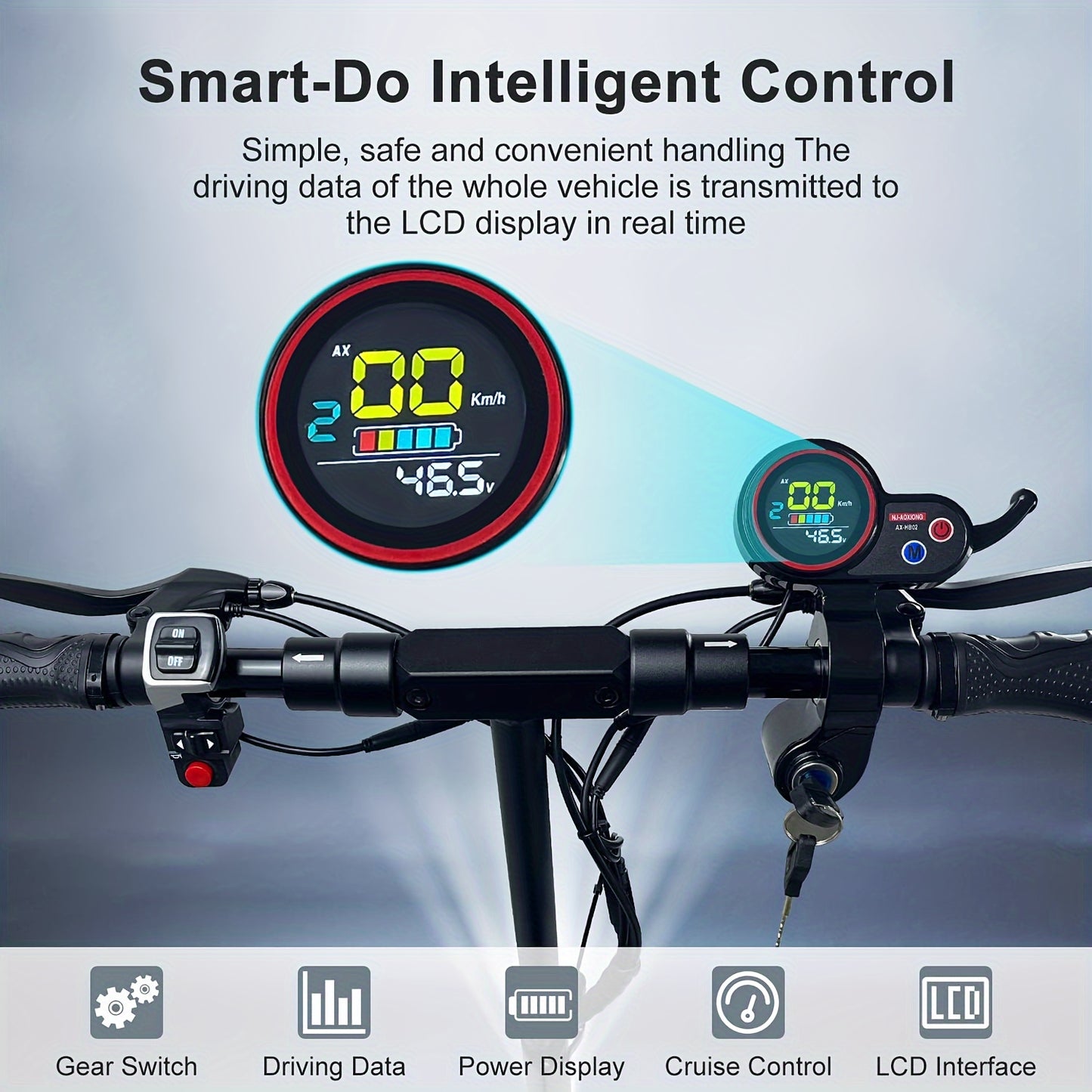 Electric Scooter Adults with Seat, 48v15a 10" Pneumatic Tires City Kick Scooter max 45-55 km max load of 330lbs Dual Brake & Suspension Foldable Commuter E-Scooter with Ambient Lights Halloween Gift