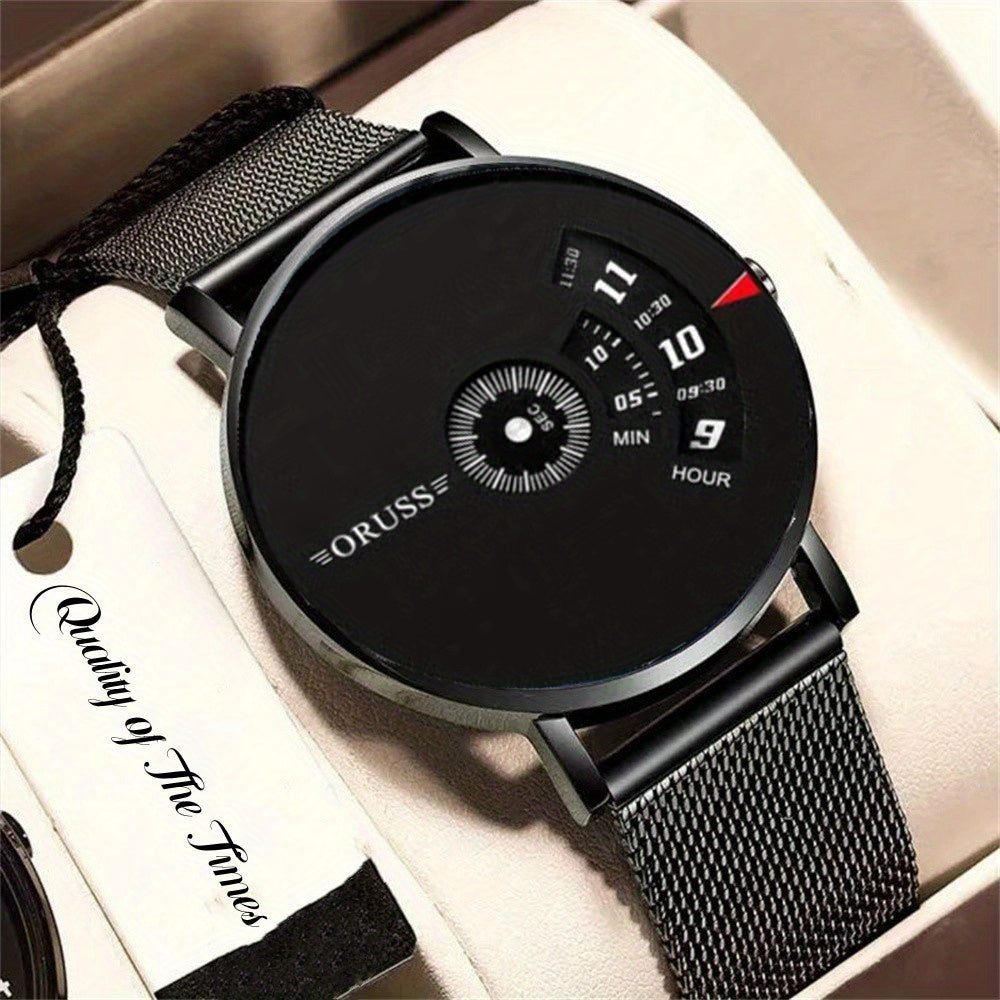 New men's watch high-grade handsome fashion personality trend everything cool durable business kinematic male watch