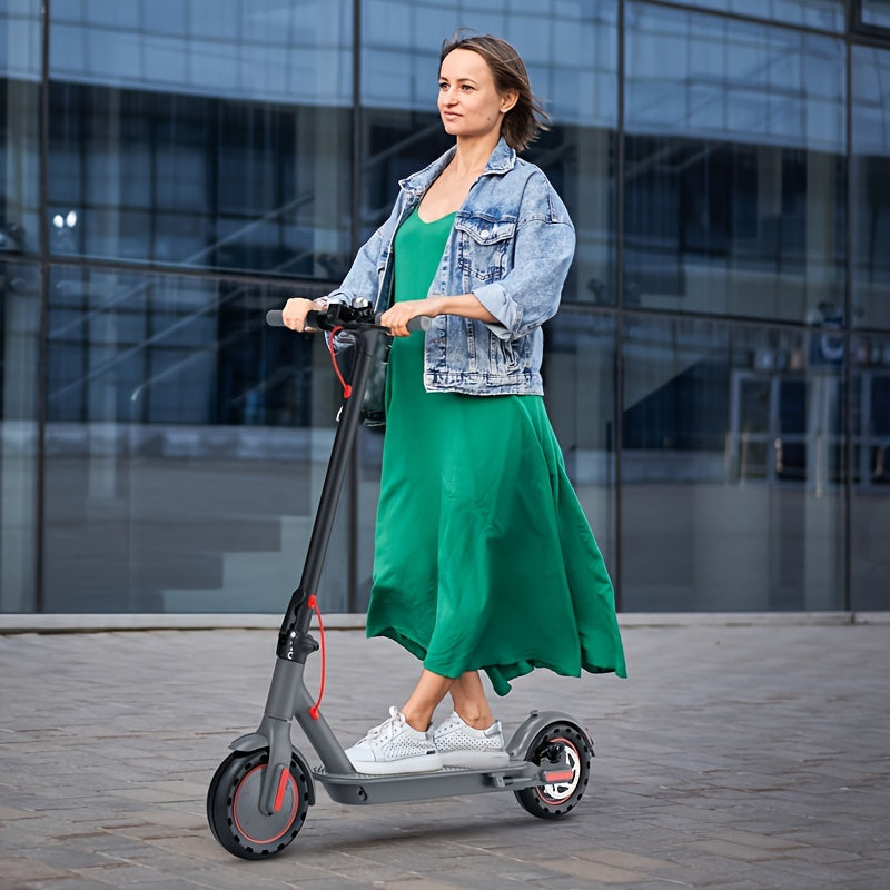 Adult 8.5 Inch Electric Scooter With 400-550W Motor, Folding Electric Scooter Long Range, Electric Scooter With Max 20 MPH Speed, Portable Folding Electric Scooter, Smart Electric Scooter For Adult Commuting And Travel