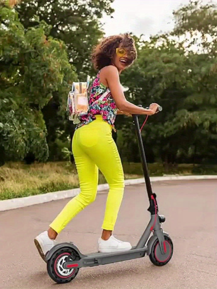 Adult 8.5 Inch Electric Scooter With 400-550W Motor, Folding Electric Scooter Long Range, Electric Scooter With Max 20 MPH Speed, Portable Folding Electric Scooter, Smart Electric Scooter For Adult Commuting And Travel