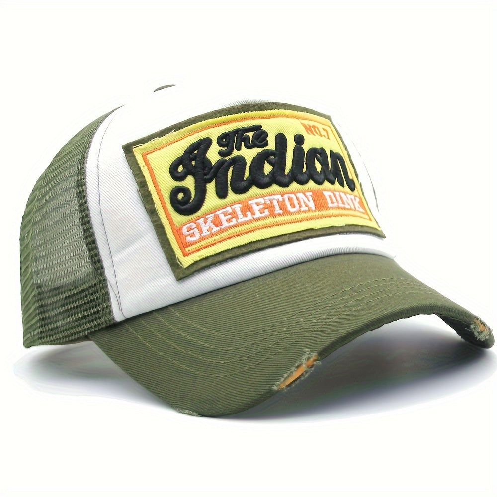 Baseball Cap Women Embroidery Mesh Cap Hats For Men Snapback Dad Male Hat, Ideal Choice For Gifts