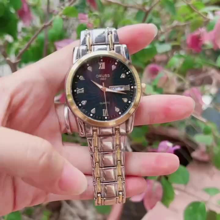 1pc Men's Round Waterproof Luminous Quartz Watch, Wristwatch, Ideal choice for Gifts