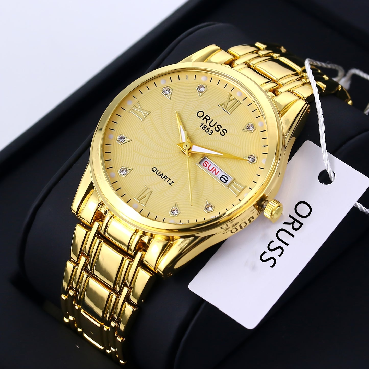 1pc Men's Round Waterproof Luminous Quartz Watch, Wristwatch, Ideal choice for Gifts