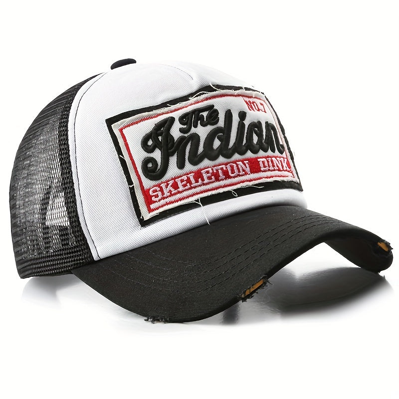 Baseball Cap Women Embroidery Mesh Cap Hats For Men Snapback Dad Male Hat, Ideal Choice For Gifts