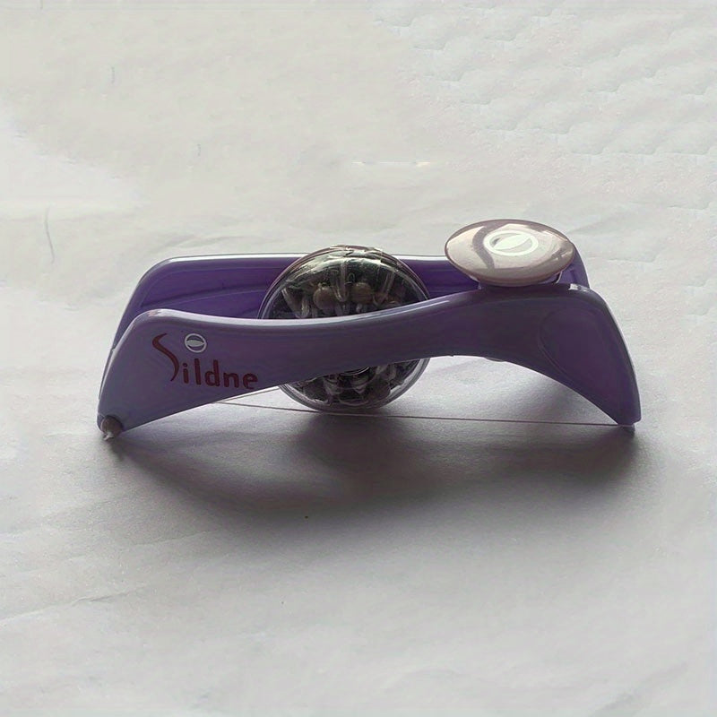 Painless Facial Hair Removal with Spring Threading Epilator for Women - Perfect for Cheeks, Eyebrows, and More
