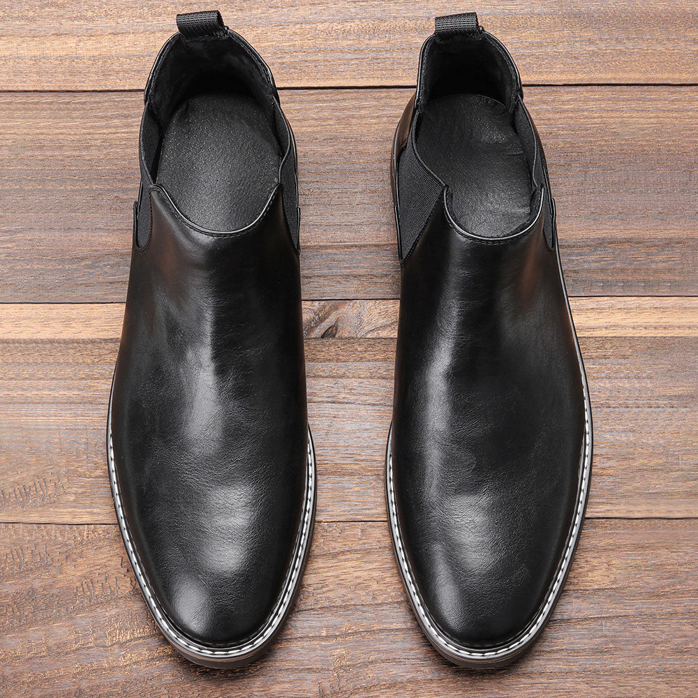 Men's Fashion Slip On Soft In Sole Comfortable Chelsea Boots
