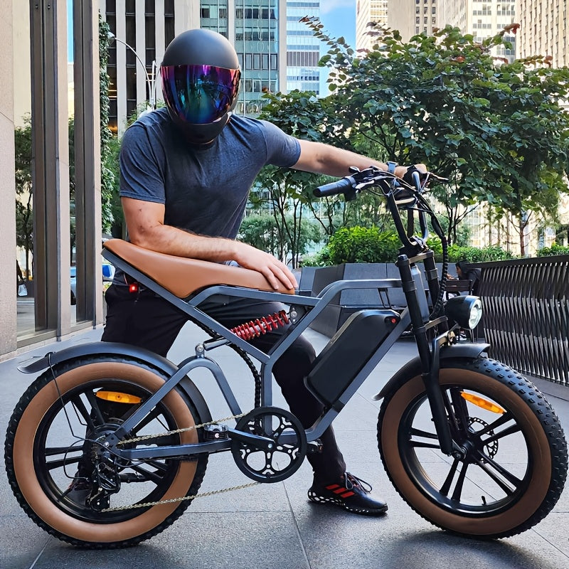 Folding Electric Bike - Powerful Motor, Fast Speed, 14-inch Tires, Commuter-friendly, Light Weight, Long-lasting Battery
