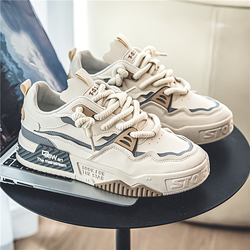 Men'S Shoes Summer New All-match Thick-soled Casual Flat Shoes Men'S Youth Sports Trendy Shoes