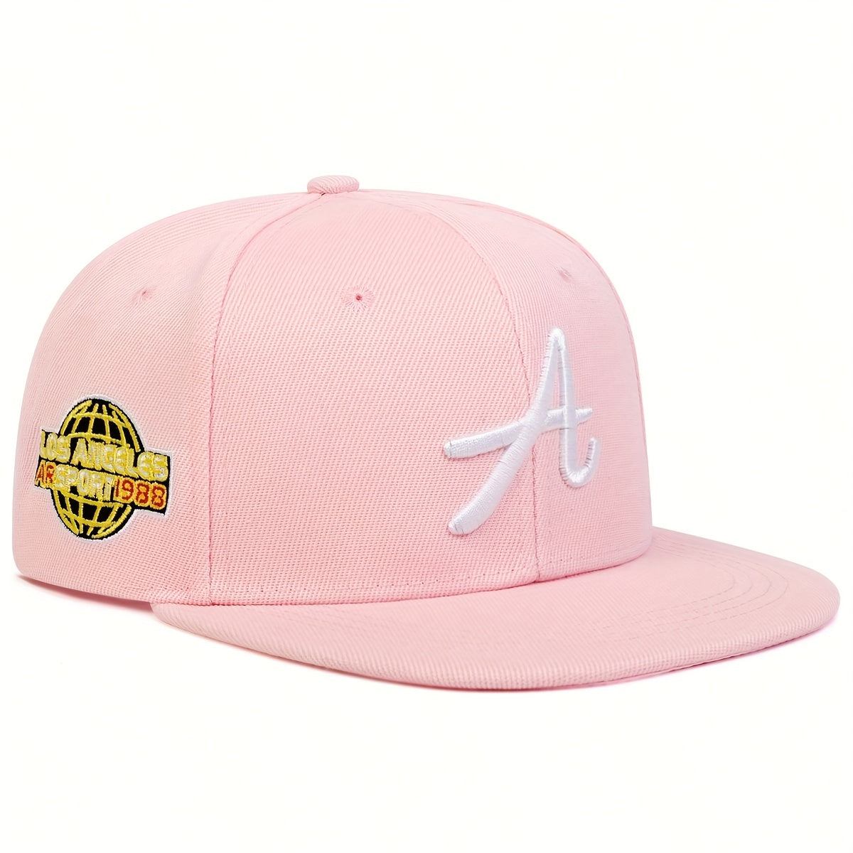 Stylish LA Embroidered Baseball Cap - Adjustable Snapback, Sunshade, Casual Hip Hop Design, Unisex Dad Hat for Women and Men - Perfect for Outdoor Activities