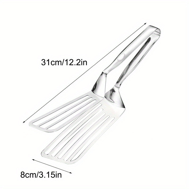 1pc Stainless Steel Multifunctional Food Clip for Steak, Fish, and More - Kitchen Tools and Accessories for Easy Meal Prep