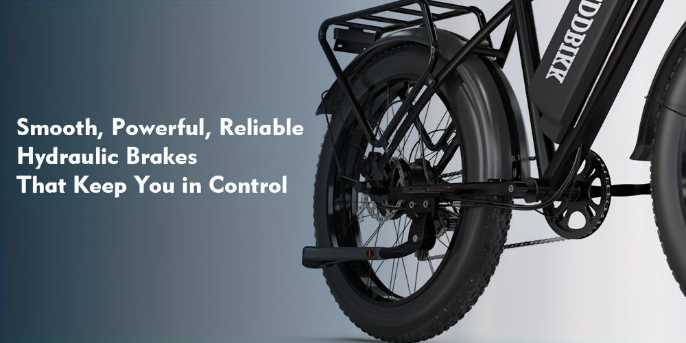 F26 Electric Bike for Adults 740W Electric Bicycle 48V 18AH (864WH) Removable Battery Electric Bike 26" Fat Tire Mountain 19mph 7 Speed Gears Dual Shock Absorber Electric Bike