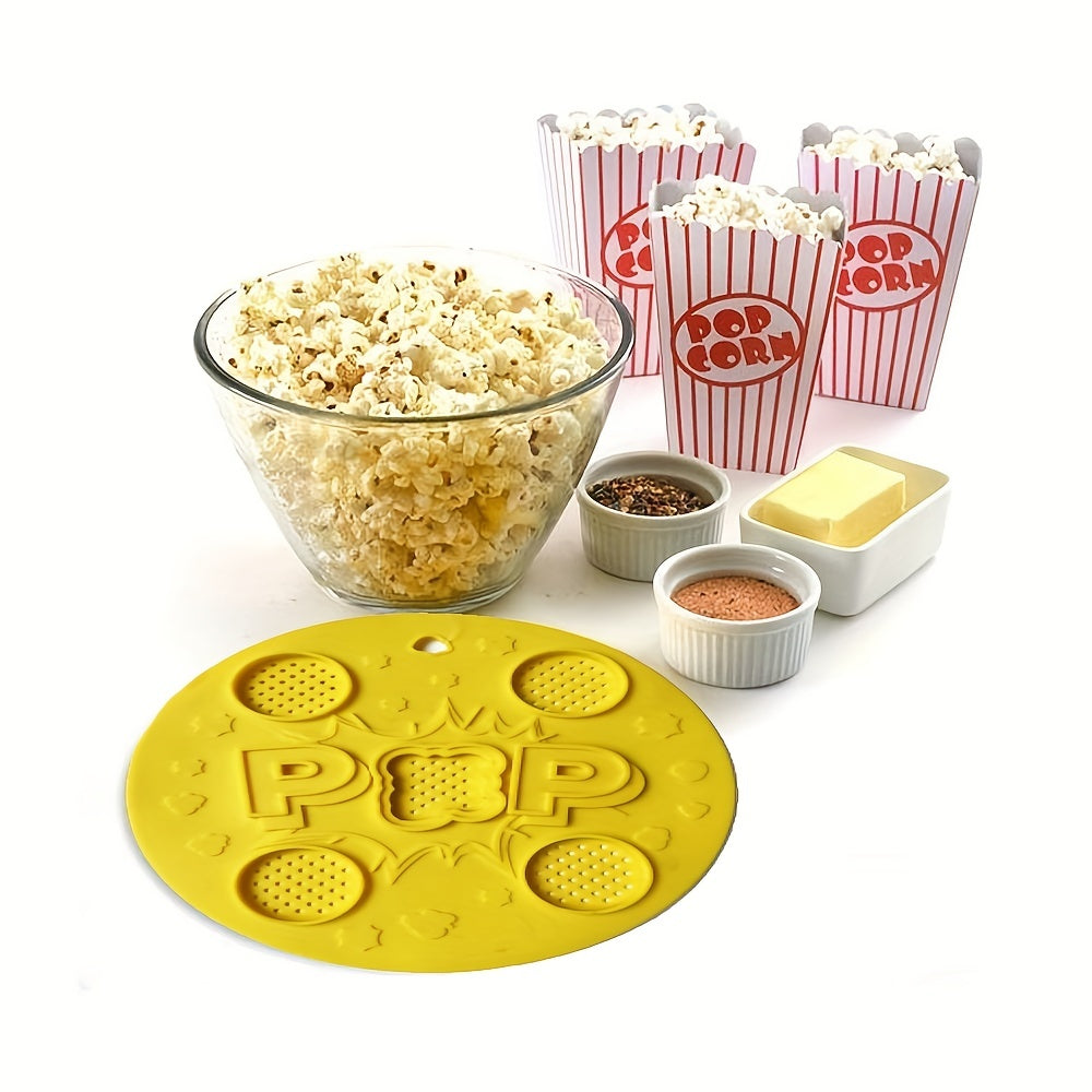 1pc Silicone Microwave Popcorn Lid Versatile Lid That Lets You Easily Flavor Your Popcorn Kitchen Tool Kitchen Supplies