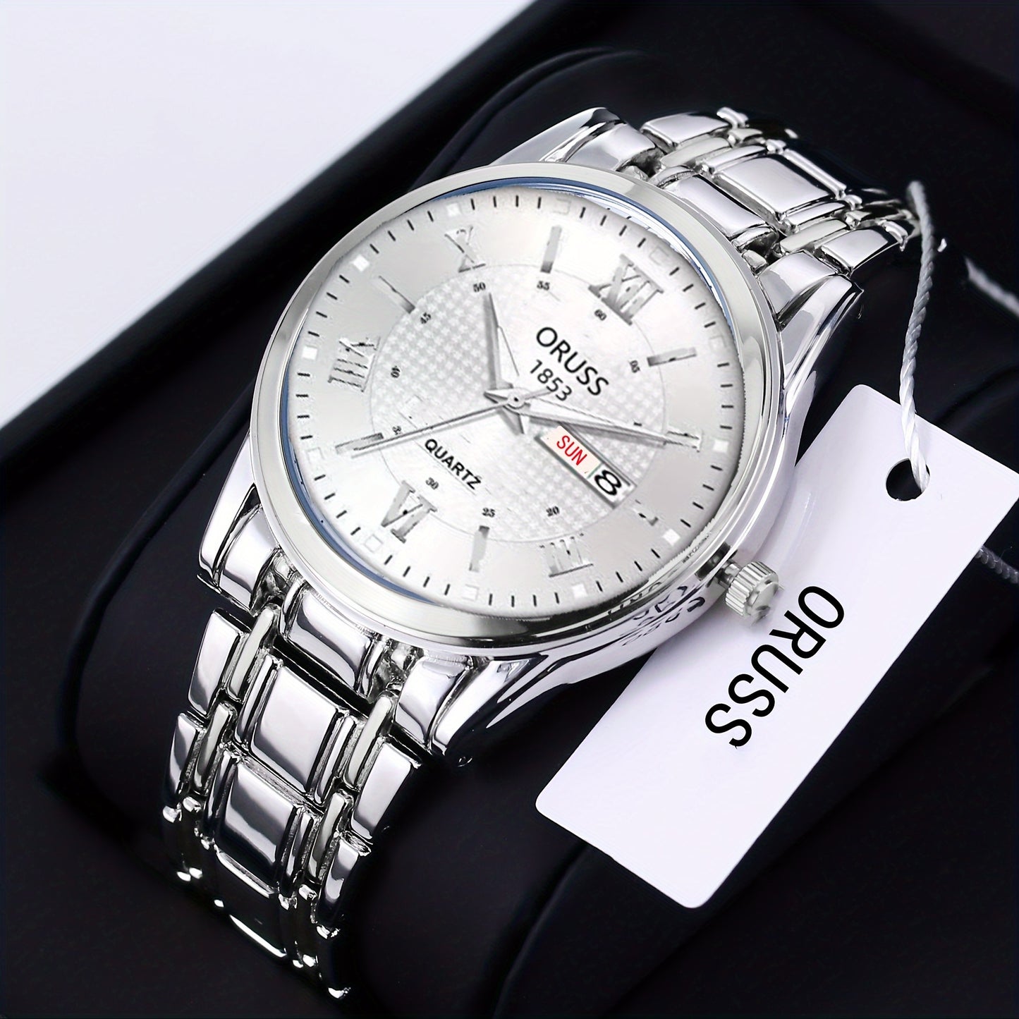 [Double Calendar Men's Watch] High-Grade Double Calendar Men's Watch - Business Sports Leisure Fashion Trend Durable