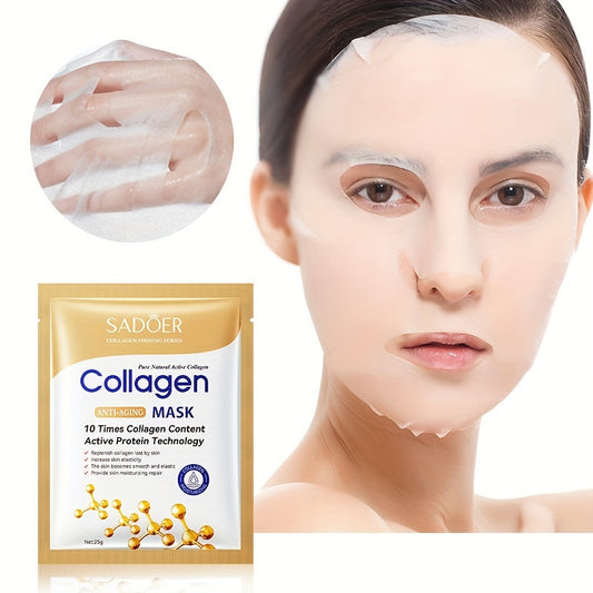 Daily Collagen Miracle Mask - Intense Hydration & Skin Tightening - Deeply Moisturizes, Firms, and Smooths - Gentle, Non-Irritating Formula for Radiant Facial Skin