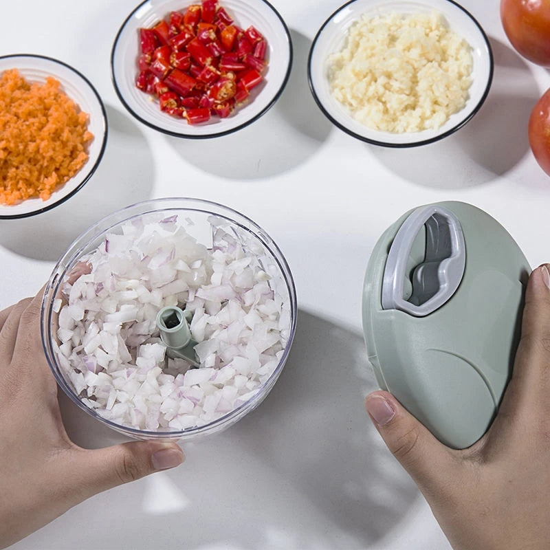 1pc, Vegetable Cutter, Multifunctional Garlic Masher, Manual Food Chopper, Vegetable Chopper, Creative Garlic Crusher, Meat Masher, Kitchen Stuff, Kitchen Gadgets Kitchen Accessories