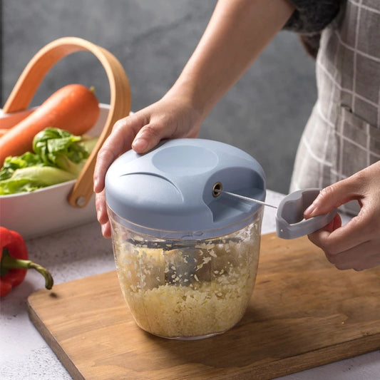 1pc, Vegetable Cutter, Multifunctional Garlic Masher, Manual Food Chopper, Vegetable Chopper, Creative Garlic Crusher, Meat Masher, Kitchen Stuff, Kitchen Gadgets Kitchen Accessories