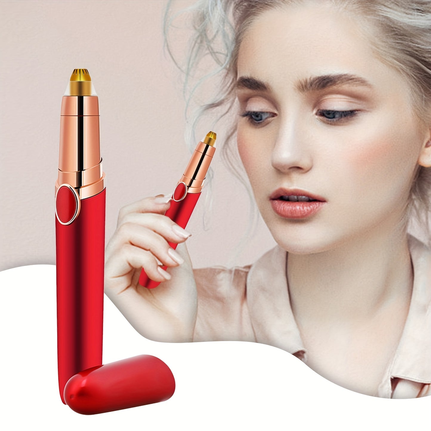 Eyebrow Hair Remover, Eyebrow Razor, Flawless & Pain-Free Eyebrow Facial Hair Removal For Women & Men, Fast And Easy Hair Trimmer
