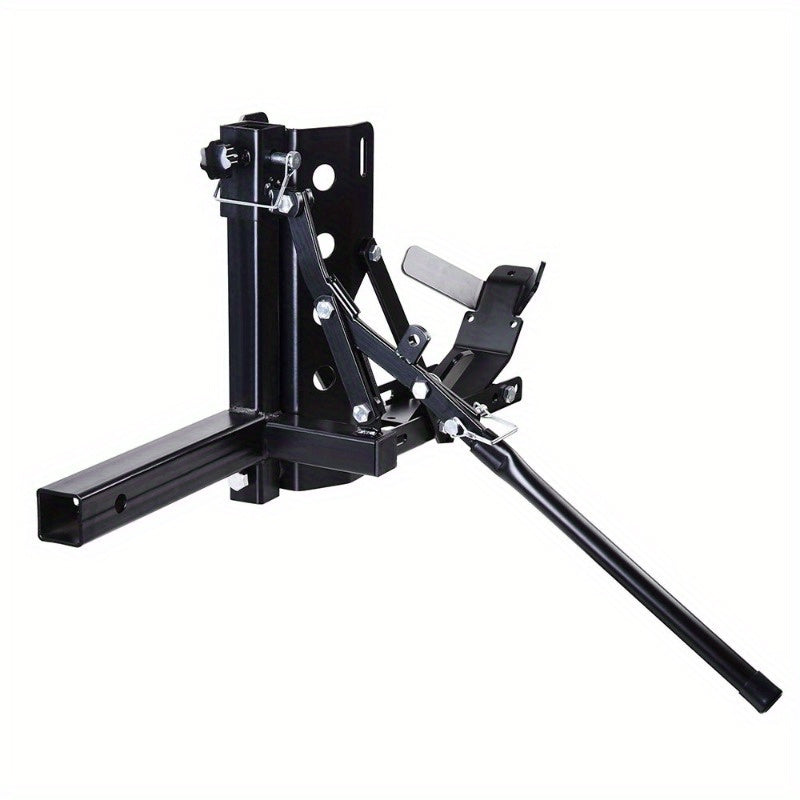 Motorcycle Trailer Hitch Scooter Dirt Bike Carrier Hauler Hitch Mount Rack With Straps Adjustable Height Strong Metal, Automotive Automatic Transmission Parts