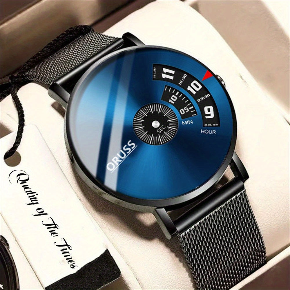 New men's watch high-grade handsome fashion personality trend everything cool durable business kinematic male watch