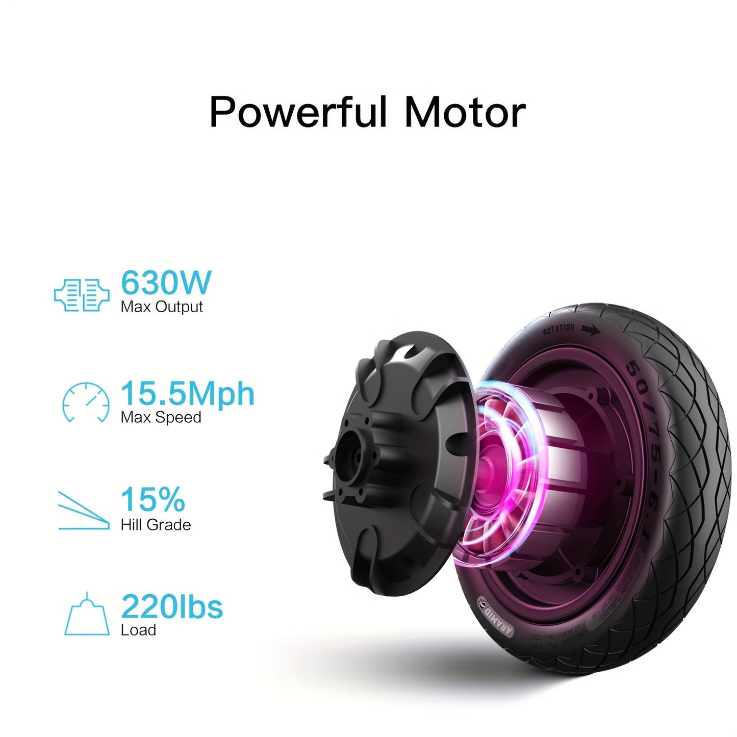 LEQISMART A8 Plus - 350W High-Powered Electric Scooter for Adults with 9" Solid Tires, Dual Brakes, Foldable Design, Max 28 Miles Long-Range Commuting, and Safety Features