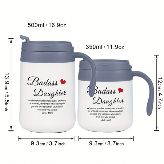 Daughter Gift From Mom/Dad, Funny Gifts For Daughter From Mother/Father Coffee Mug - To My Daughter Cup - Christmas Mothers Day Birthday Gift Ideas For Daughter - Unique Gifts For Adult Daughter