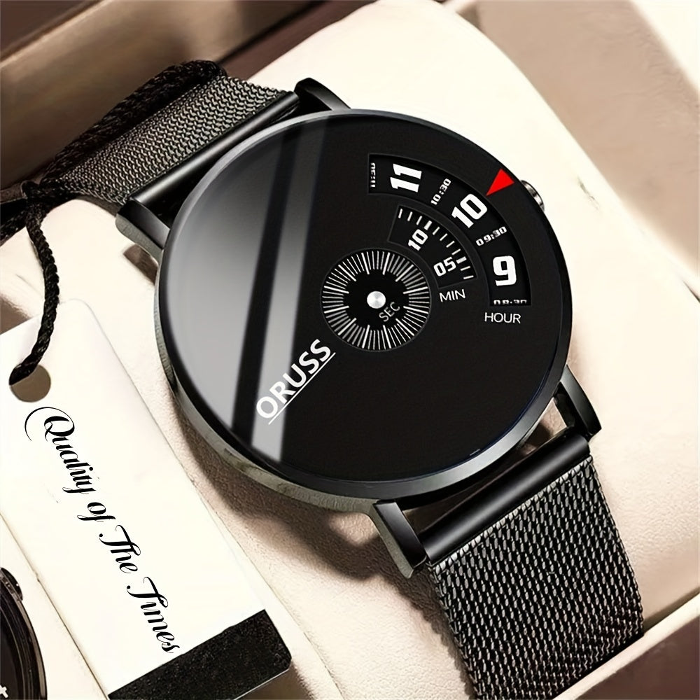 New men's watch high-grade handsome fashion personality trend everything cool durable business kinematic male watch
