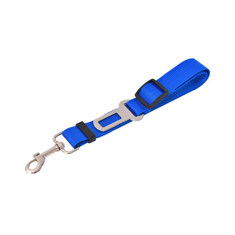 Retractable Pet Car Leash with Safety Buckle - Securely Restrain Dogs and Cats During Car Rides