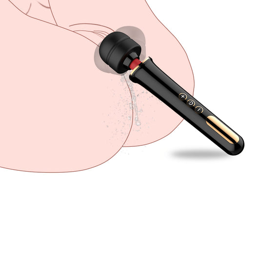 Magic AV Wand Vibrator for Women - USB Rechargeable, Powerful Clitoral & G-Spot Stimulation Massager with 10 Modes & 5 Speeds - Perfect Gift for Christmas, Halloween, Valentine's Day