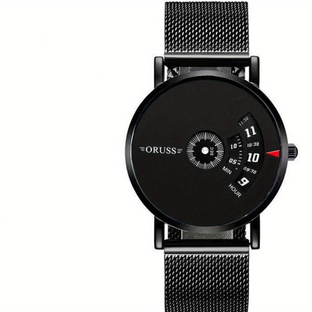 New men's watch high-grade handsome fashion personality trend everything cool durable business kinematic male watch