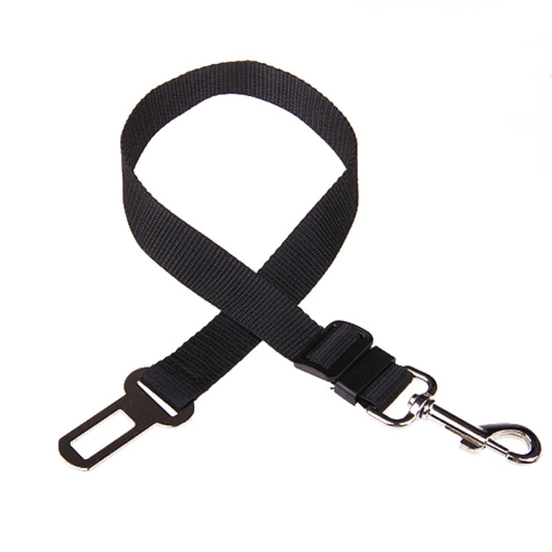 1pc Adjustable Retractable Pet Seat Belt for Cars - Keep Your Pet Safe and Secure on the Road