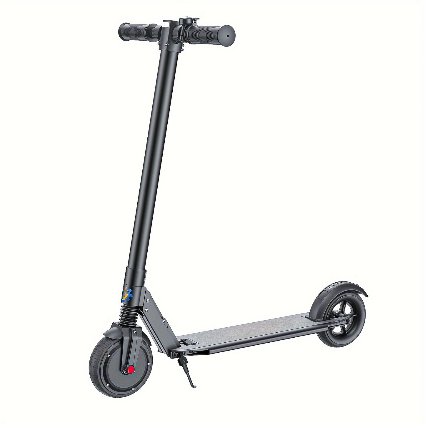 CAROMA 250W Portable Folding Electric Scooter, Range Of 15.5 Miles, 15.5 Miles Per Hour, 6.5-inch Solid Tires, Adult Commuting Electric Scooter, Electronic Brake, Maximum Load Of 220 Pounds