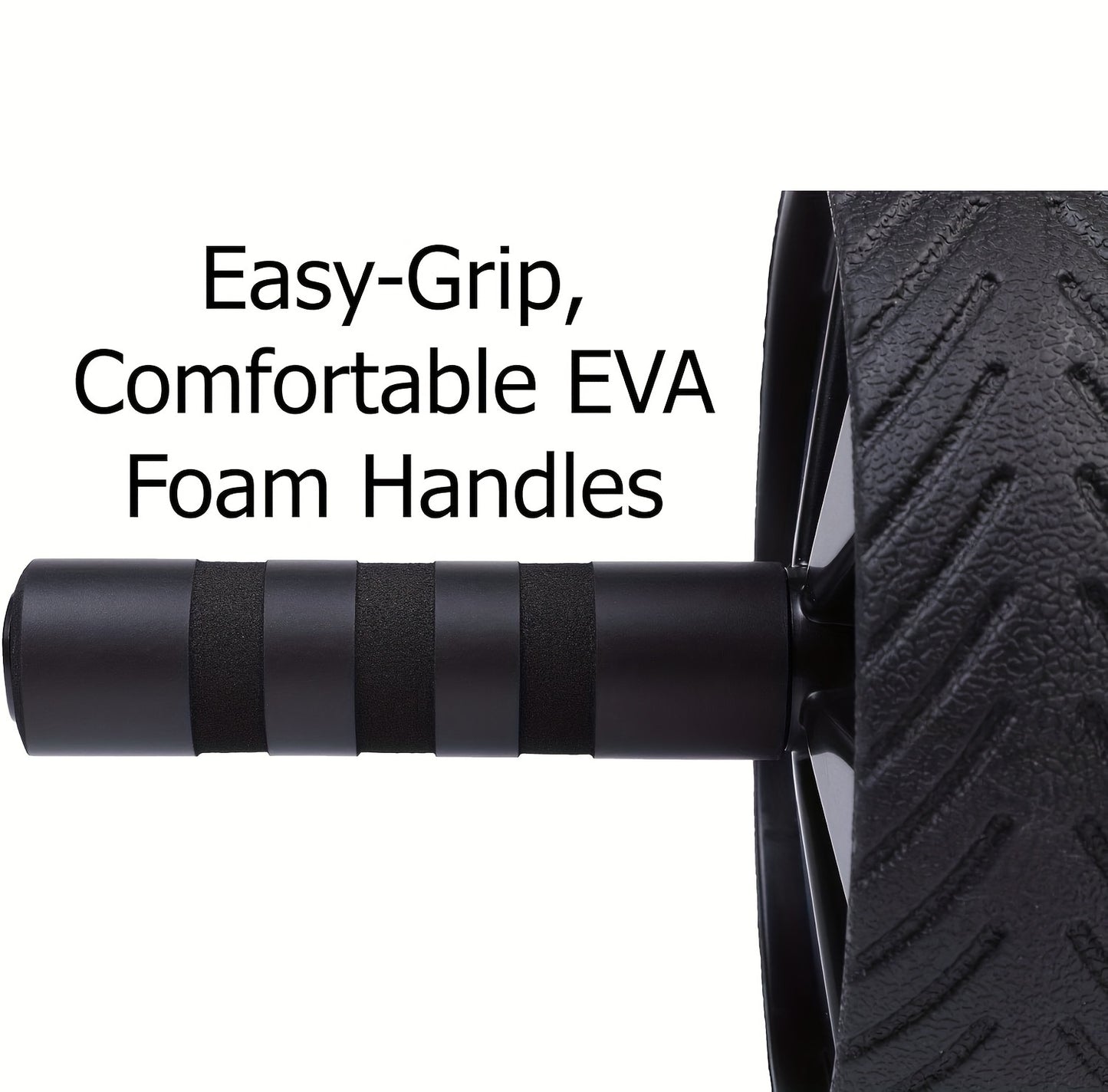 Advanced Ab & Core Strength Training Wheel - Durable PP Material, Home Fitness Equipment