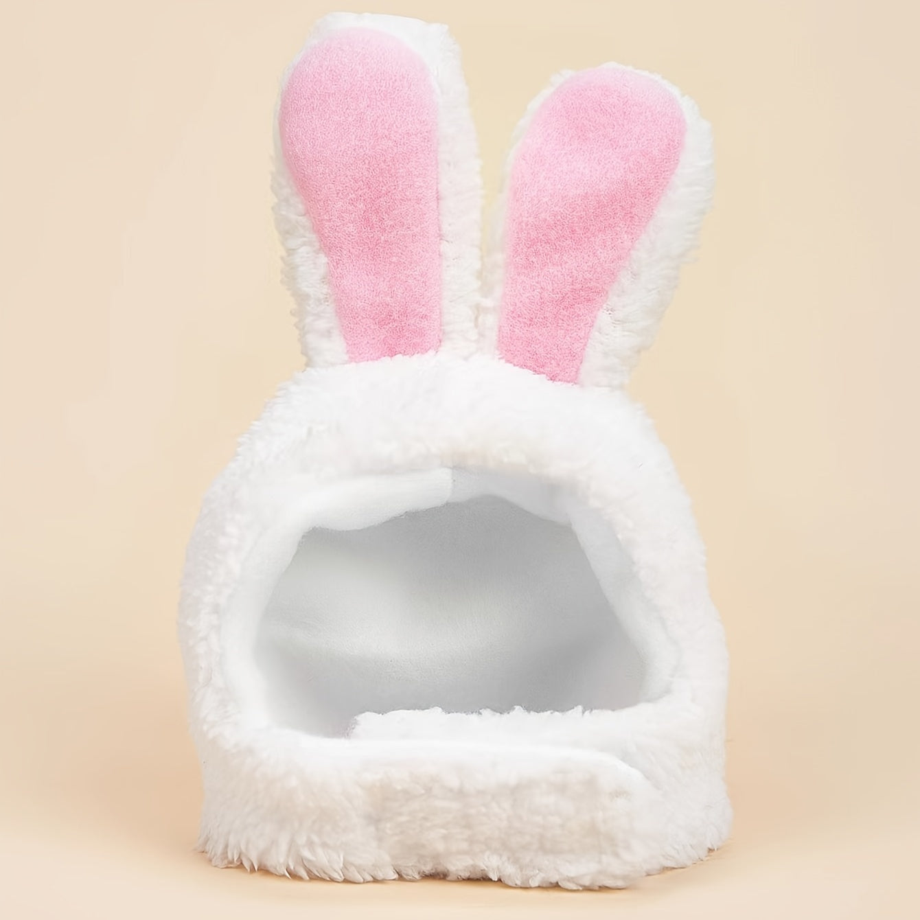 Fun Pet Costume Accessory: Adorable Rabbit Cat Headgear for Small Dogs & Cats - Perfect Party Outfit for Your Furry Friend