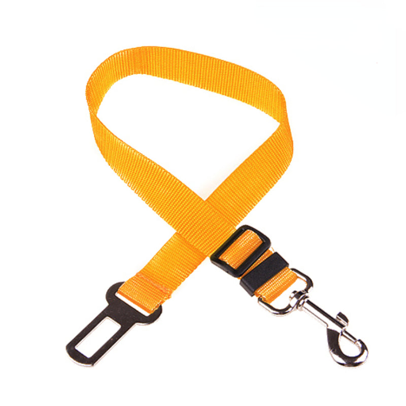 1pc Adjustable Retractable Pet Seat Belt for Cars - Keep Your Pet Safe and Secure on the Road