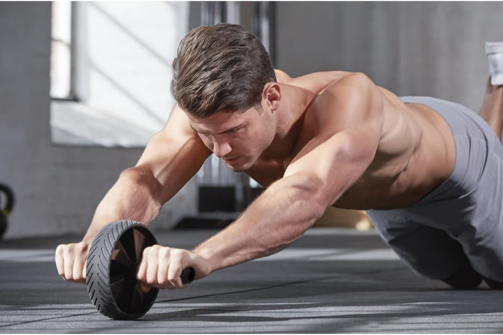 Advanced Ab & Core Strength Training Wheel - Durable PP Material, Home Fitness Equipment