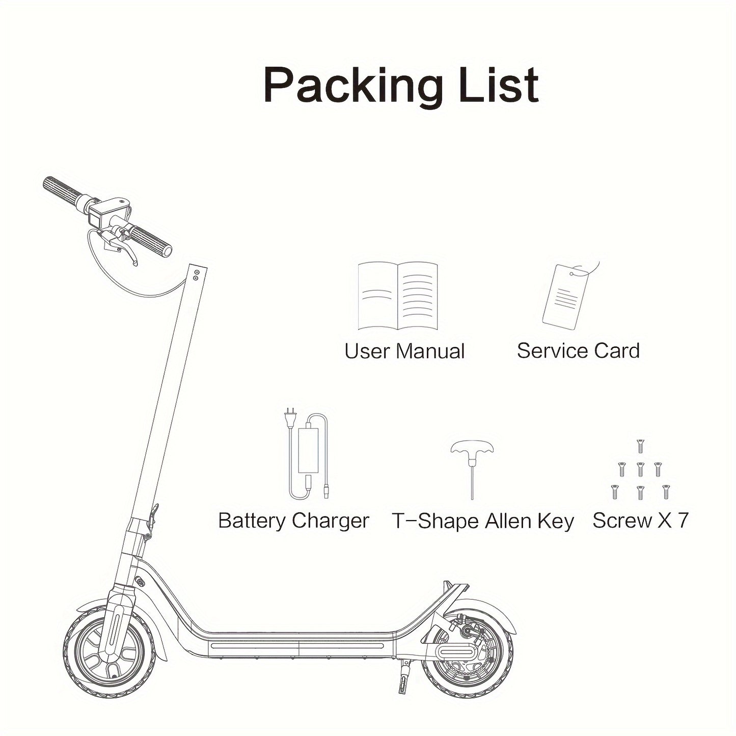 LEQISMART A8 Plus - 350W High-Powered Electric Scooter for Adults with 9" Solid Tires, Dual Brakes, Foldable Design, Max 28 Miles Long-Range Commuting, and Safety Features