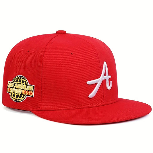 Stylish LA Embroidered Baseball Cap - Adjustable Snapback, Sunshade, Casual Hip Hop Design, Unisex Dad Hat for Women and Men - Perfect for Outdoor Activities