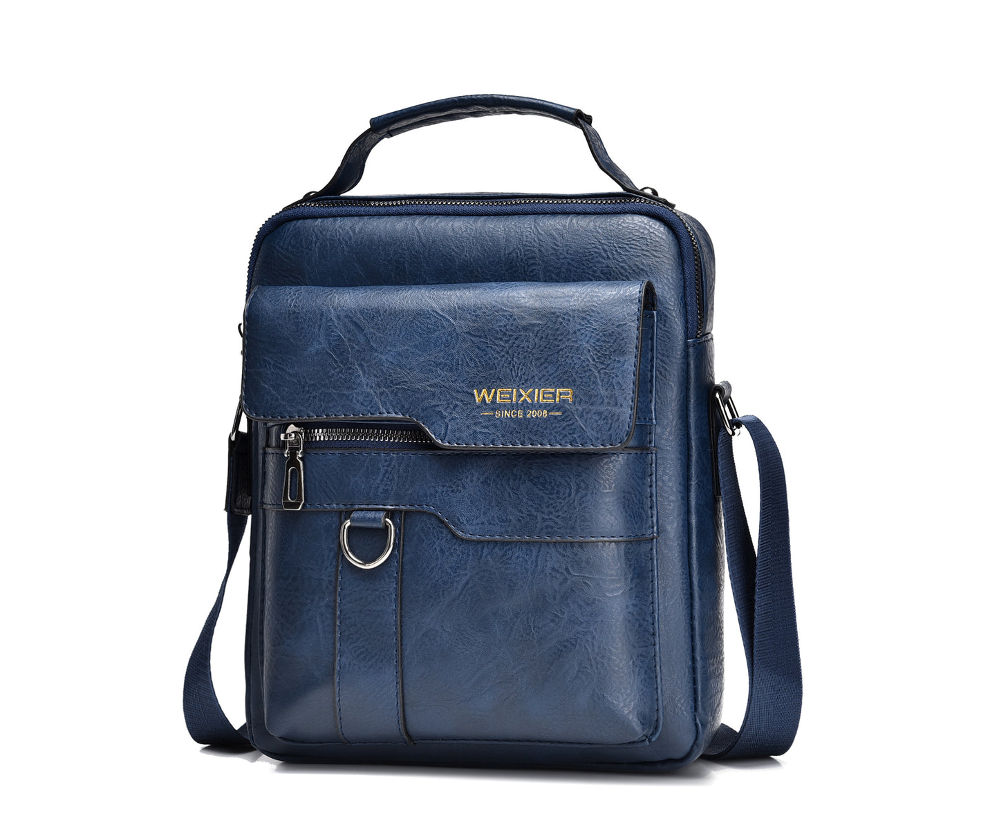 WEIXIER Crossbody Bag, Men's Shoulder Bag Vintage Hand Business Men's Casual Bag Satchel Bag For Men Gift For Father/Anniversary
